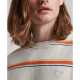 Superdry Ανδρική κοντομάνικη μπλούζα Organic Cotton Vintage Textured Stripe T-Shirt
